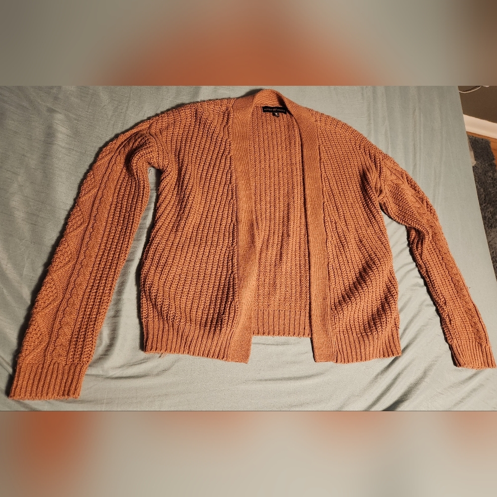 Almost famous salmon cardigan